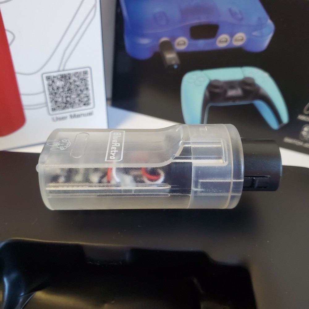 Nintendo 64 Bluetooth Controller Receiver BlueRetro. PS4/5, XBOX, Switch, Saturn