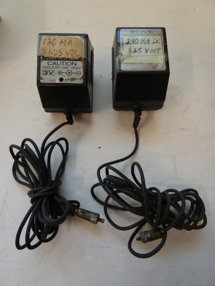 VINTAGE RC PAIR GLOW PLUG CHARGERS