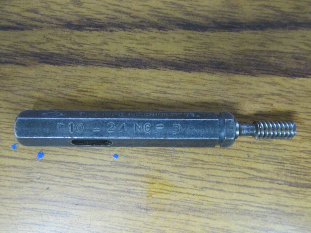 No Go Thread Plug Gage 10-24 NC-3