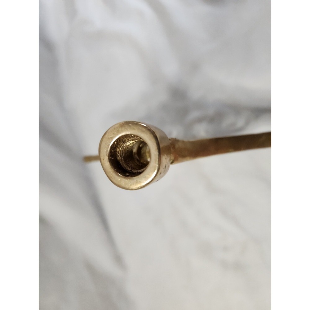 Solid Brass Old Man / Father Time Bridge Arm - Floor Lamp Replacement Part