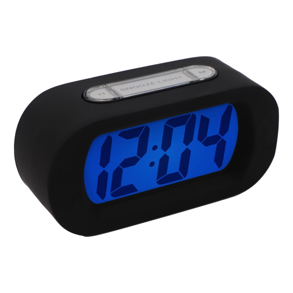 Travel Friendly Digital Clock with Snooze Function and Shockproof Cover
