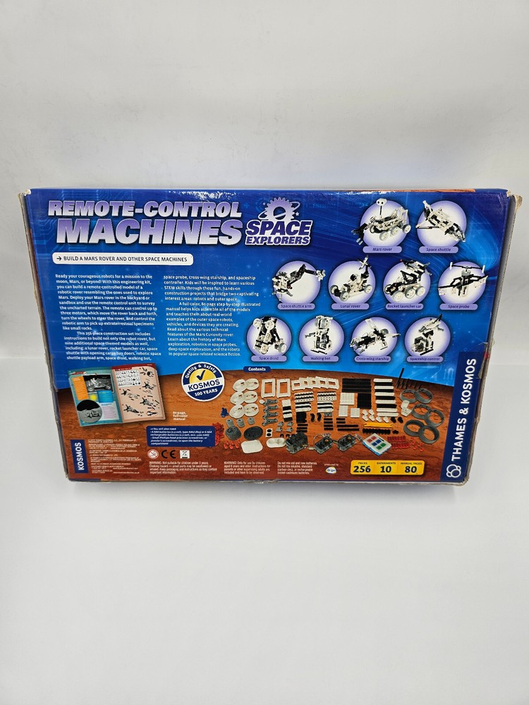 Thames & Kosmos Remote-Control Machines Space Explorers Building Set Incomplete