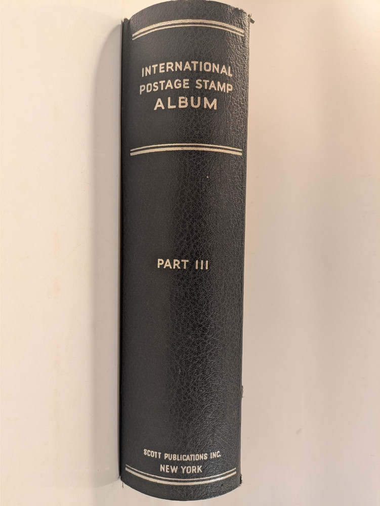 Scott International Stamp Album Part III (Part 3)