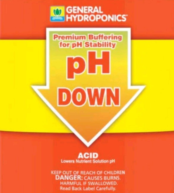 General Hydroponics Ph Down 30mL