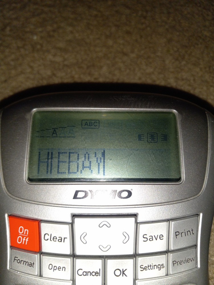 Dymo Label Manager D1 220P Handheld Label Maker Printer