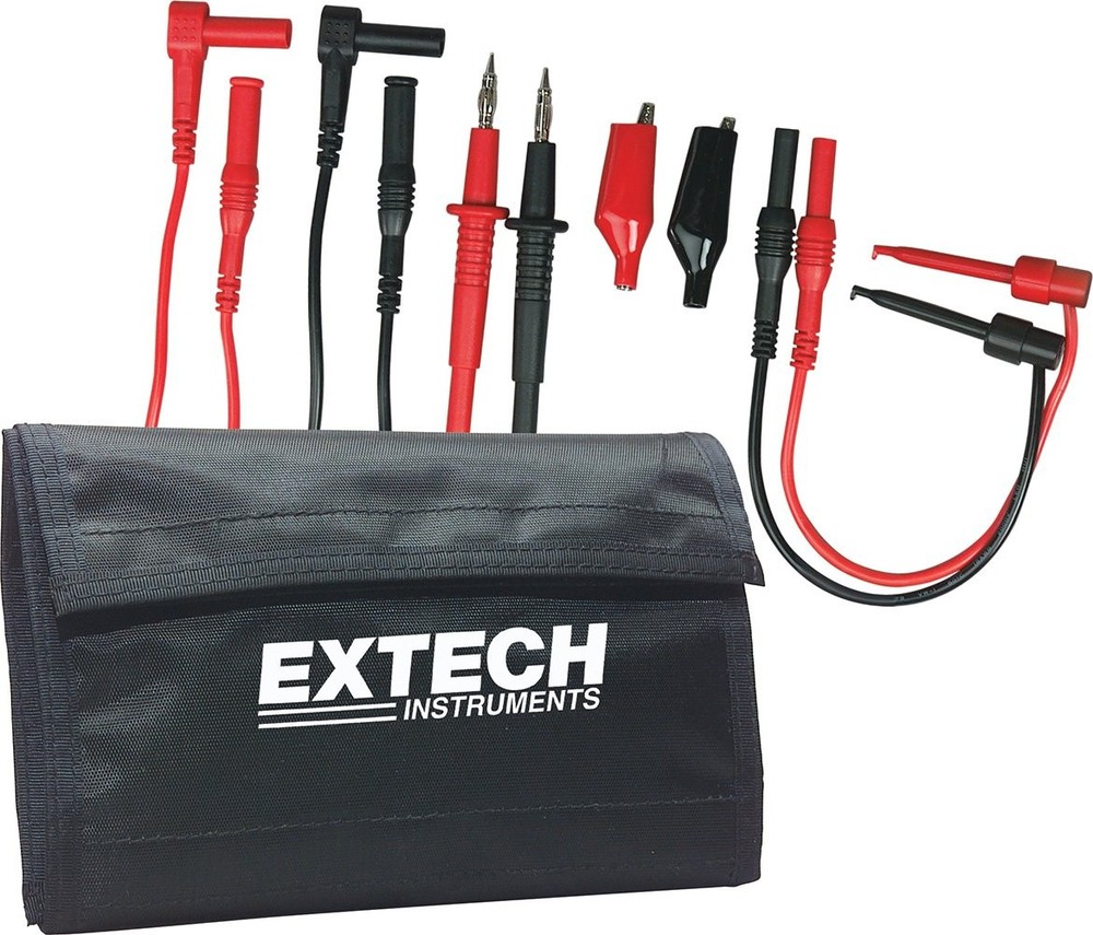 TL809 Electronic Test Lead Kit, Black