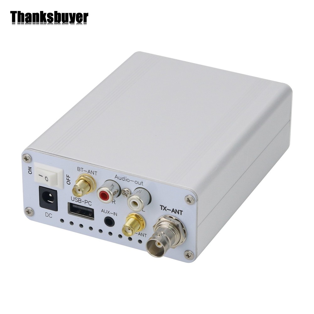 FM-TX180 75MHz-108MHz Bluetooth Stereo FM Radio Transmitter 0.96'' OLED Screen #