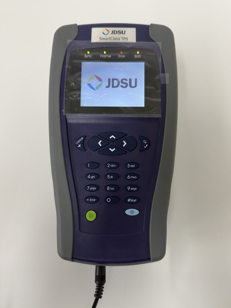 JDSU SmartClass Triple-Play Services (TPS) Bonded ADSL Handheld Cable Test Tool
