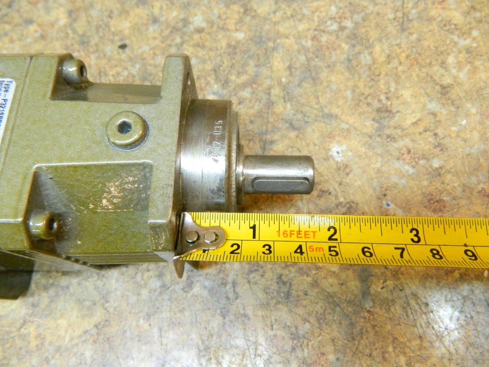 STOBER 3:1 Ratio Type P321SPR0030MTF ServoFit Precision Inline Gearhead