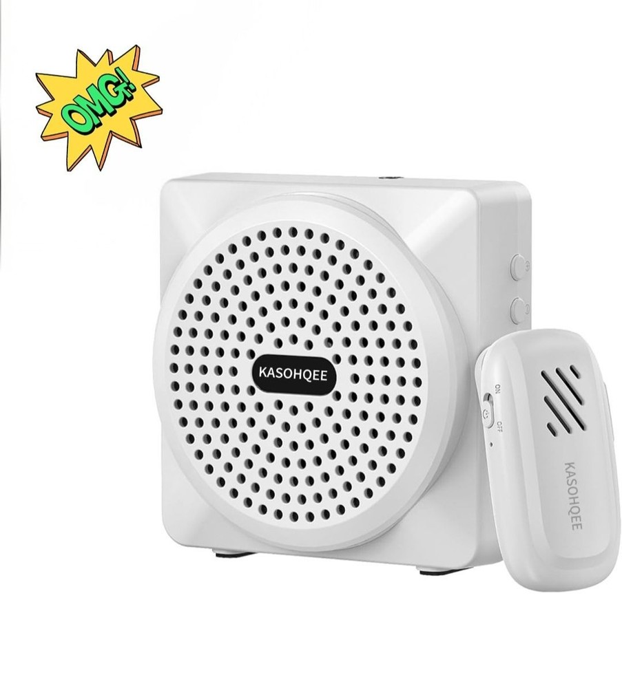 Voice Amplifier with Lavalier & Headset Microphones