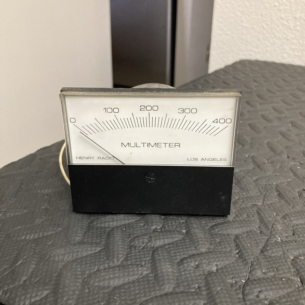 Henry 2KD-5 Amplifier Plate Voltage Meter