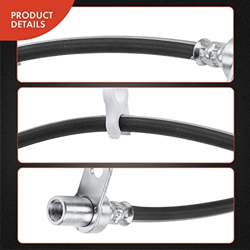 Front Driver Side Brake Hydraulic Hose Compatible with Ram and Dodge Models -