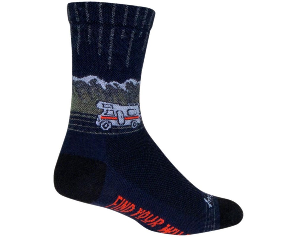 Sockguy Wild Wool Socks (Blue)