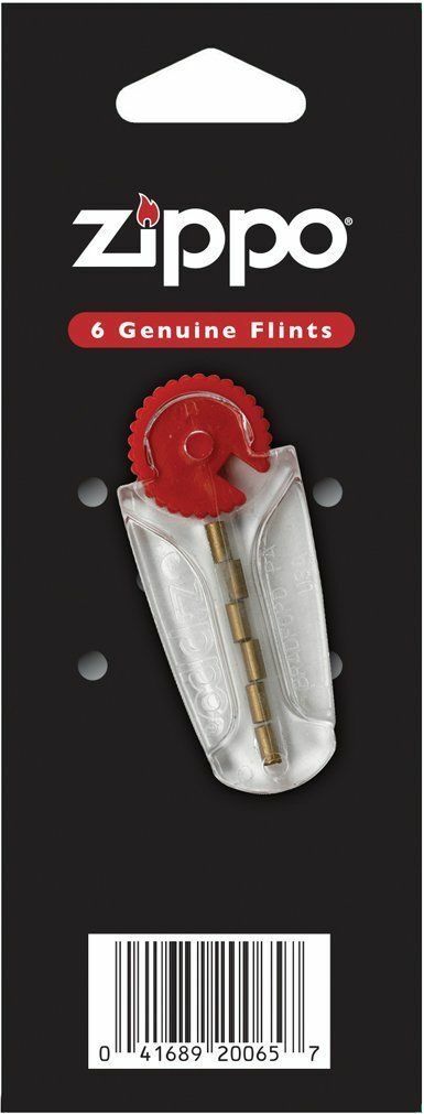 1 Zippo Flint Pack (6 Genuine Flints Per Pack) New in Sealed Pack US Seller