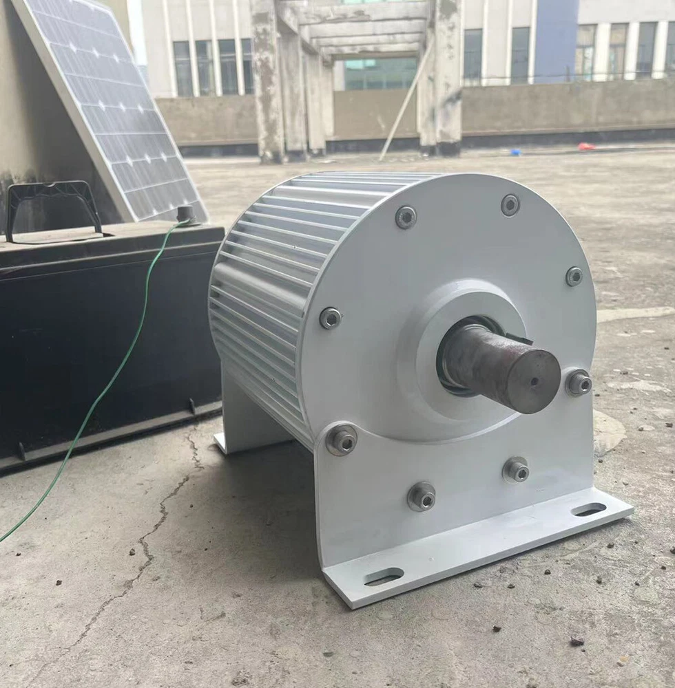 5000W 3Phase Permanent Magnet Generator Pure Copper Winding Alternator Electric