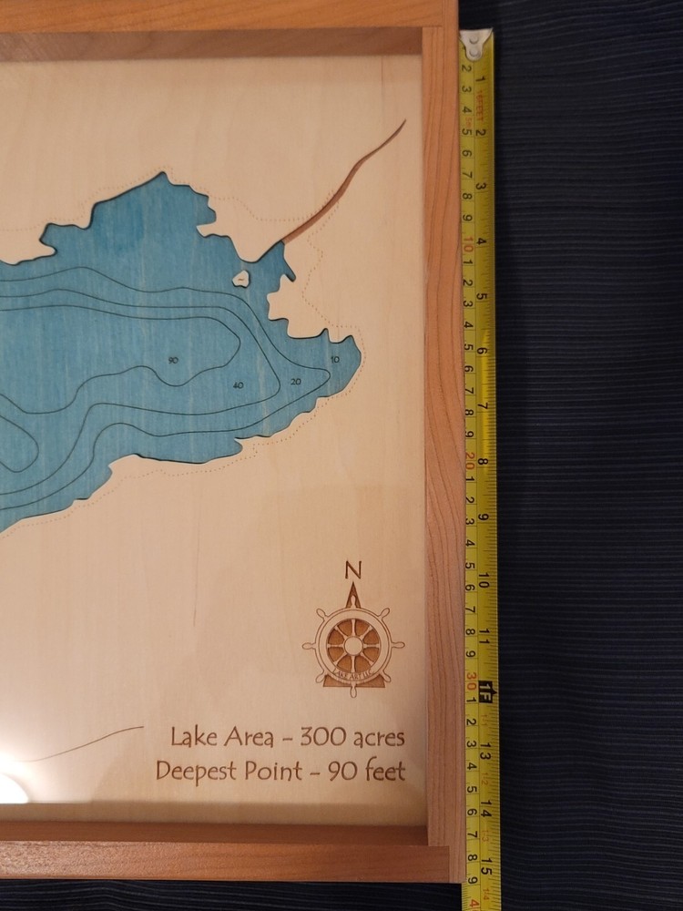 Pinecrest Lake Cherry Wood Serving Tray