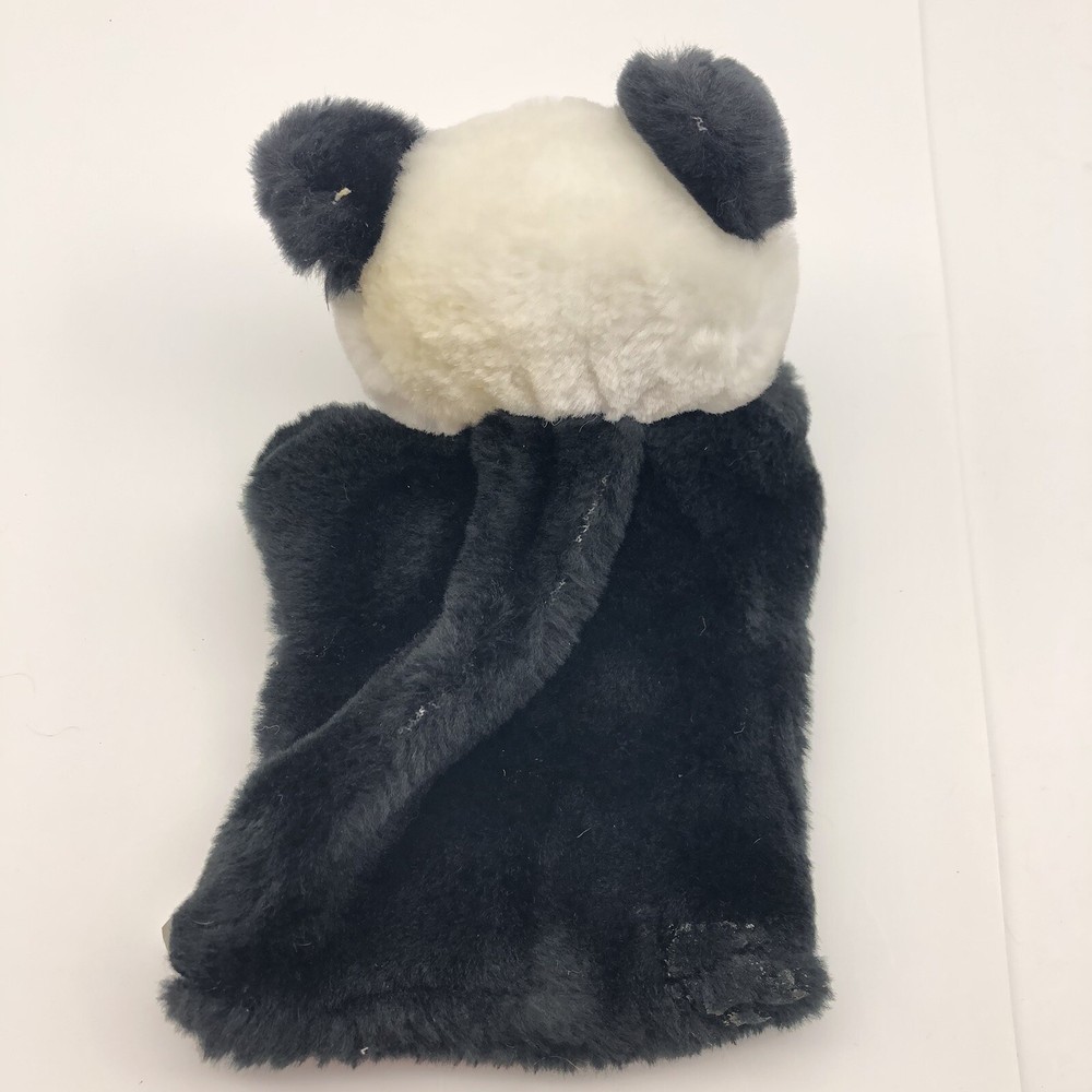 Vintage Hand puppet Panda Bear