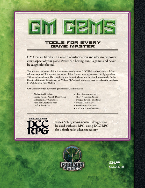 GM Gems, Tools for every DM