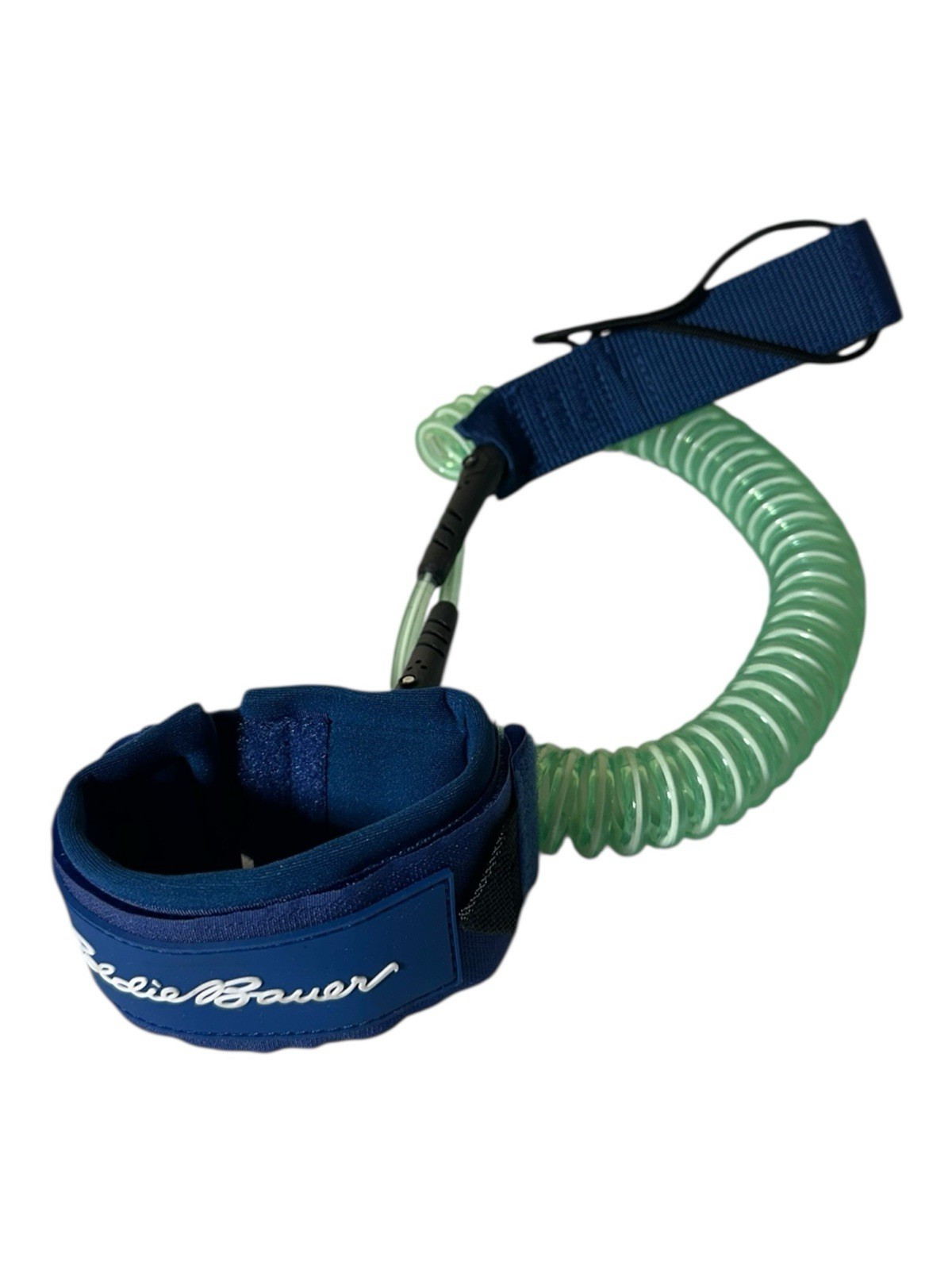 Eddie Bauer SUP Paddleboard Or Surf Leash – Coiled Cord, Neoprene Ankle Strap
