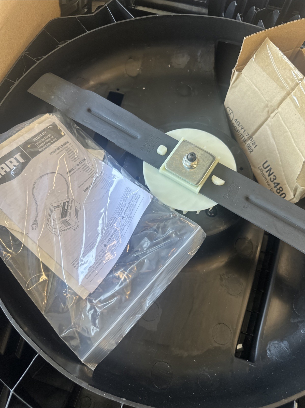 40V 20-Inch Cordless Brushless Push Battery shows an error‼️