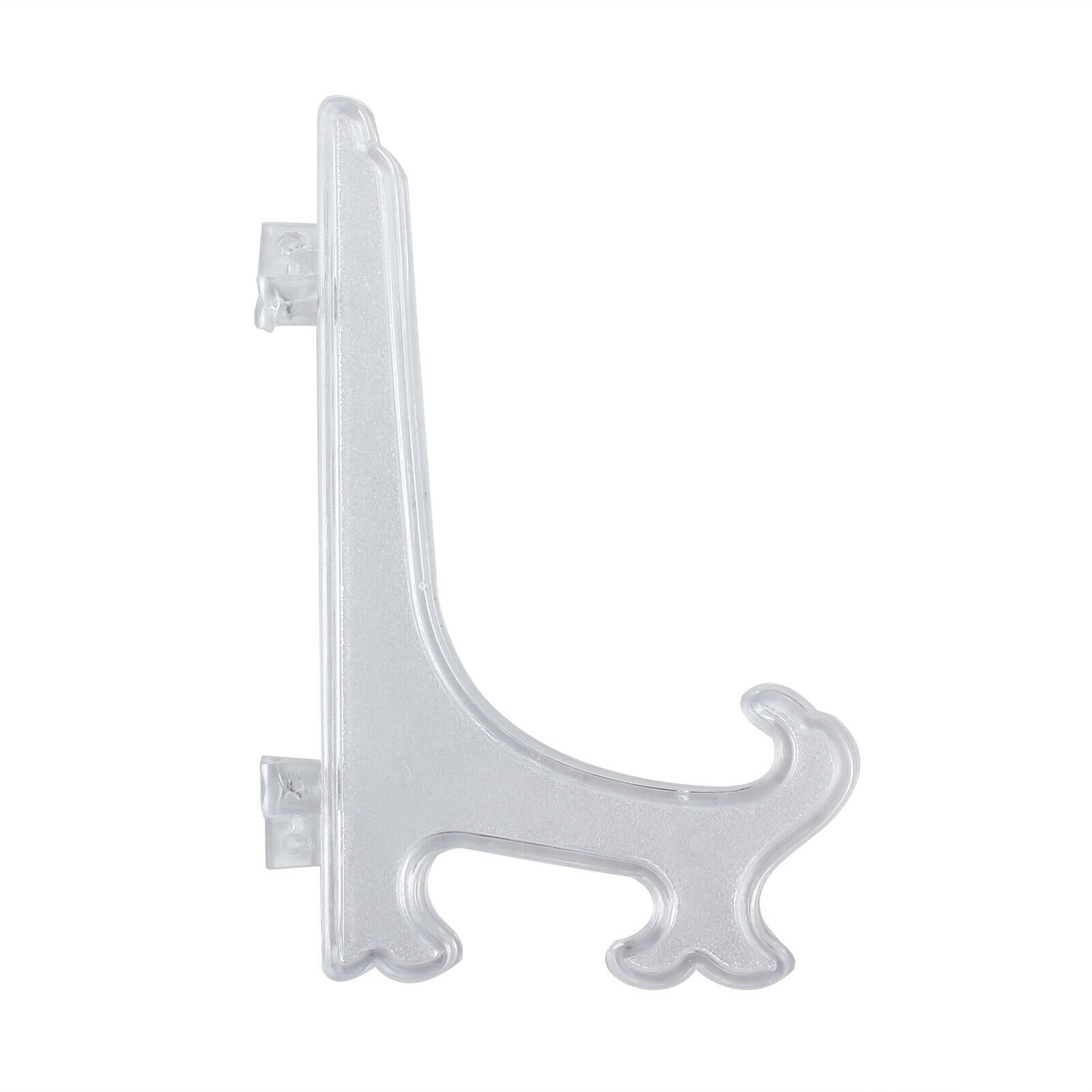 12Pcs 5" Tall Plastic Easel Display Stand Plate Holders For Photo Dish Art New