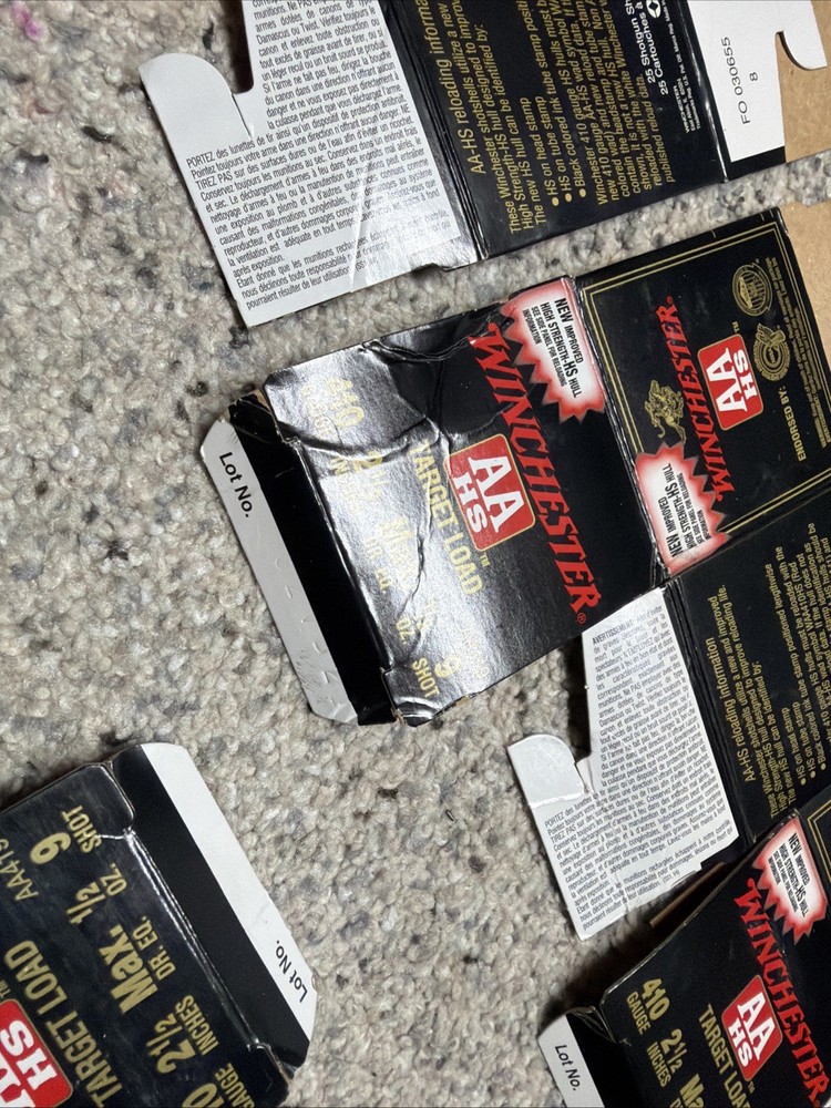 winchester aa 410 box Empty. 10 Boxes