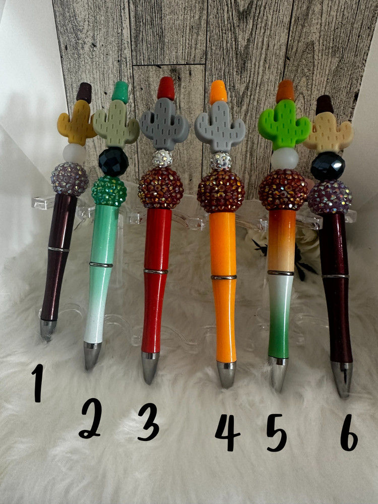 Handmade Pens fun beaded