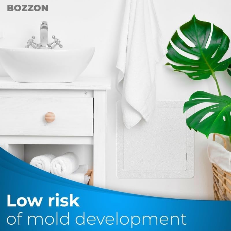 18x18 Access Panel - Wall Hole Cover - White Plastic