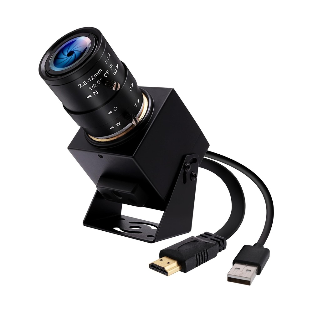 HDMI USB Camera 4K Webcam Simultaneous Output Video Conference Camera 4X Opti...
