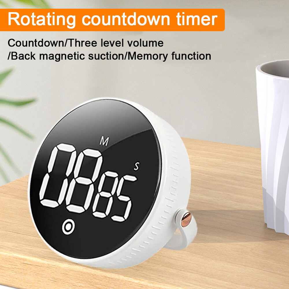 Large LCD Digital Kitchen Cooking Timer Count-Down Up Clock Loud Alarm Magnetic