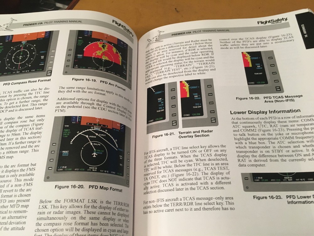 Hawker Beechcraft Premier 1/1A Pilot Training Manual