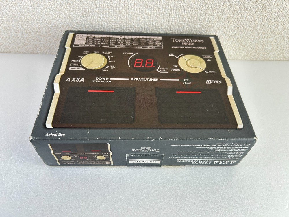 KORG ToneWorks AX3A MODELING SIGNAL PROCESSOR Used Tested working w/box, manual