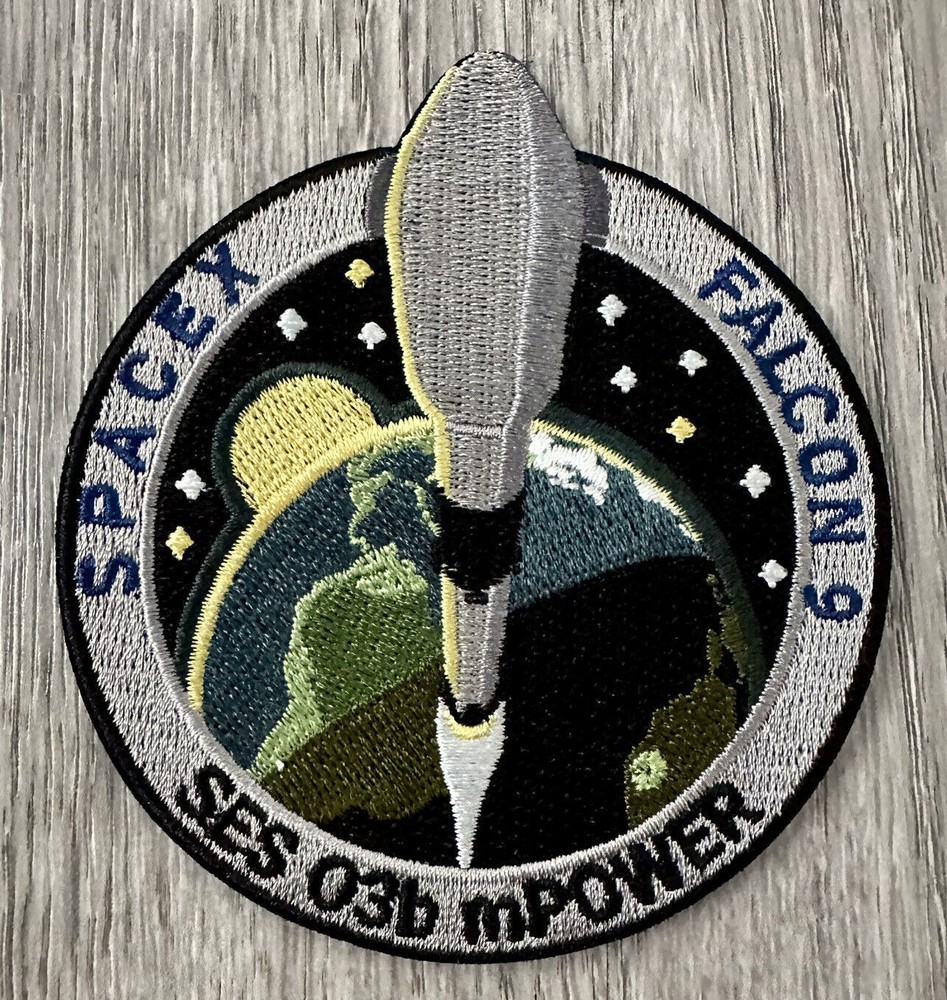 SES 03b MPower Mission Patch NASA Falcon 9 3.5”