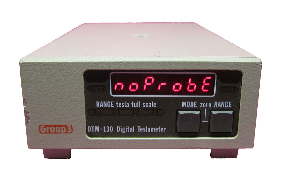 Genuine Group3 DTM-130 Digital Teslameter