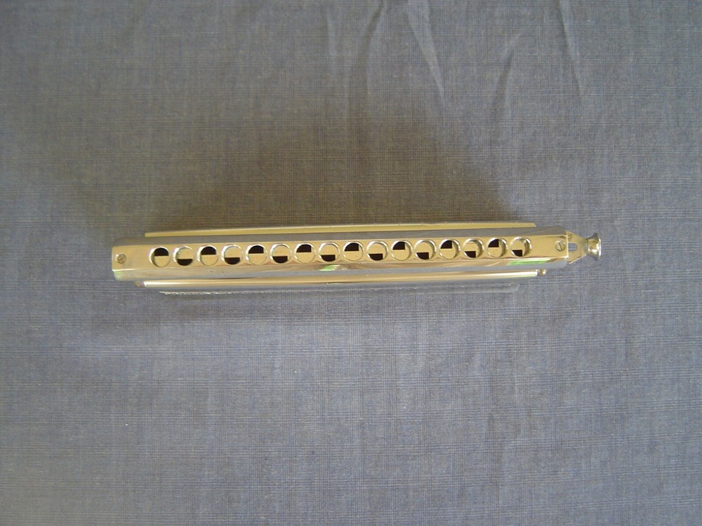 HOHNER "64 CHROMONICA" MODEL 280/64 "C" & RED STORAGE CASE