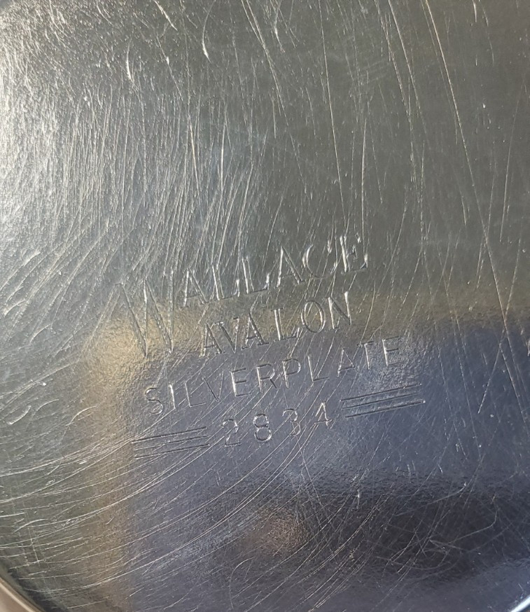 Wallace Silverplate Cream Pitcher Avalon Pattern 2834