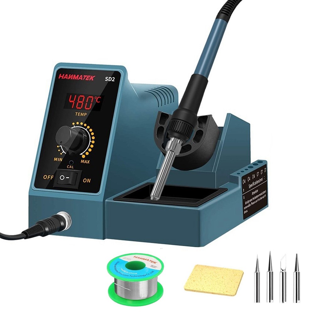 SOLDERING IRON STATION Adjustable Temperature Rapid Heating Bracket KitxR