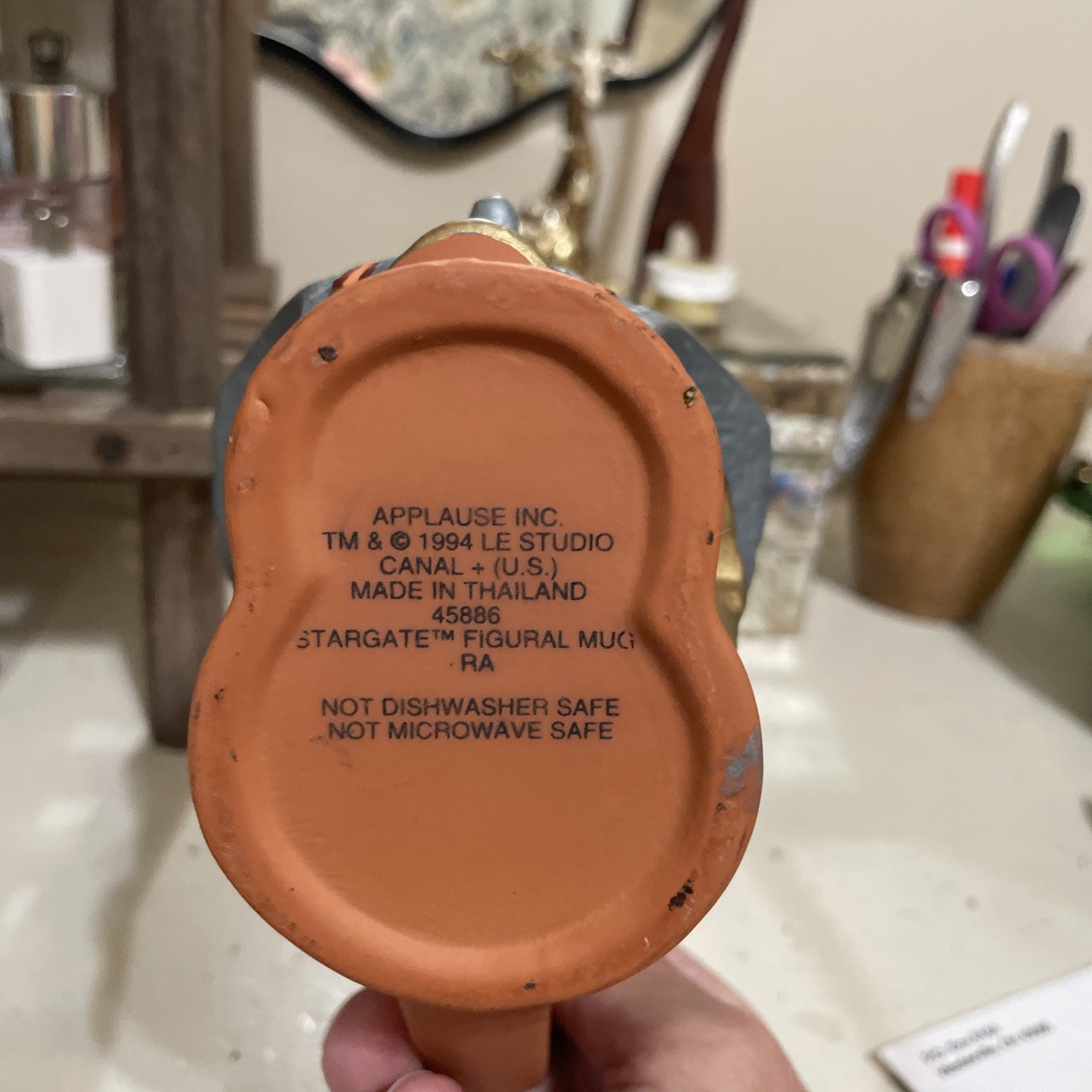 Vintage Applause Inc Stargate Figural King Tut Mug Cup #45886, 1994 Le Studio