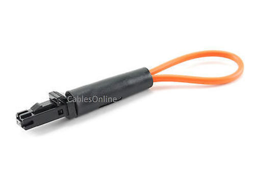MTRJ Connector Fiber Optic Network Loopback Tester Cable - CablesOnline TS-FL11