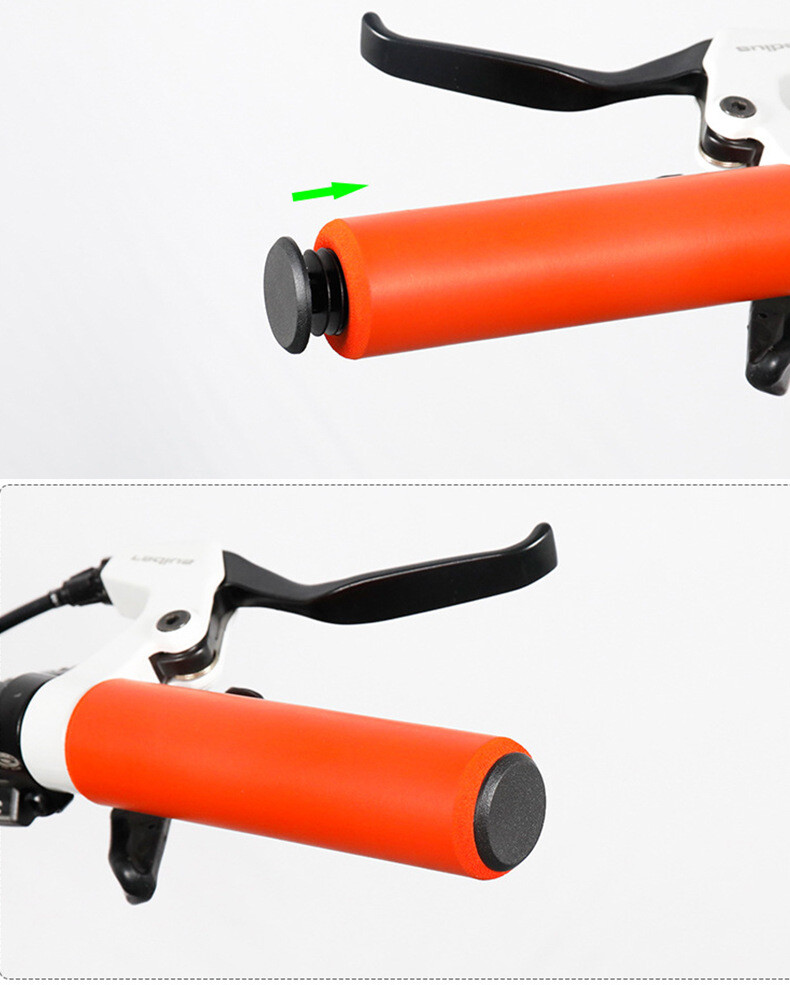 Handlebar End Plug Bicycle Scooter Handlebar Grips Covers Handle Bar Cap Covers