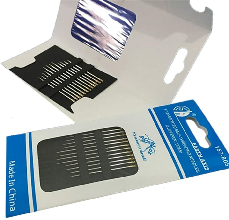 Sewing Needles self-threading USA seller