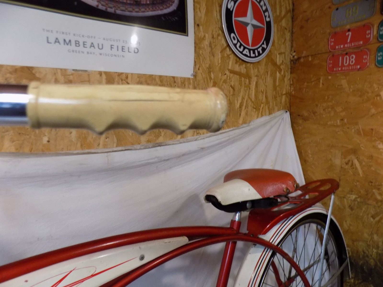 1960s HIAWATHA MENS TANK BIKE SPACELINER SEARS FLITELINER JC HIGGINS MURRAY JET!