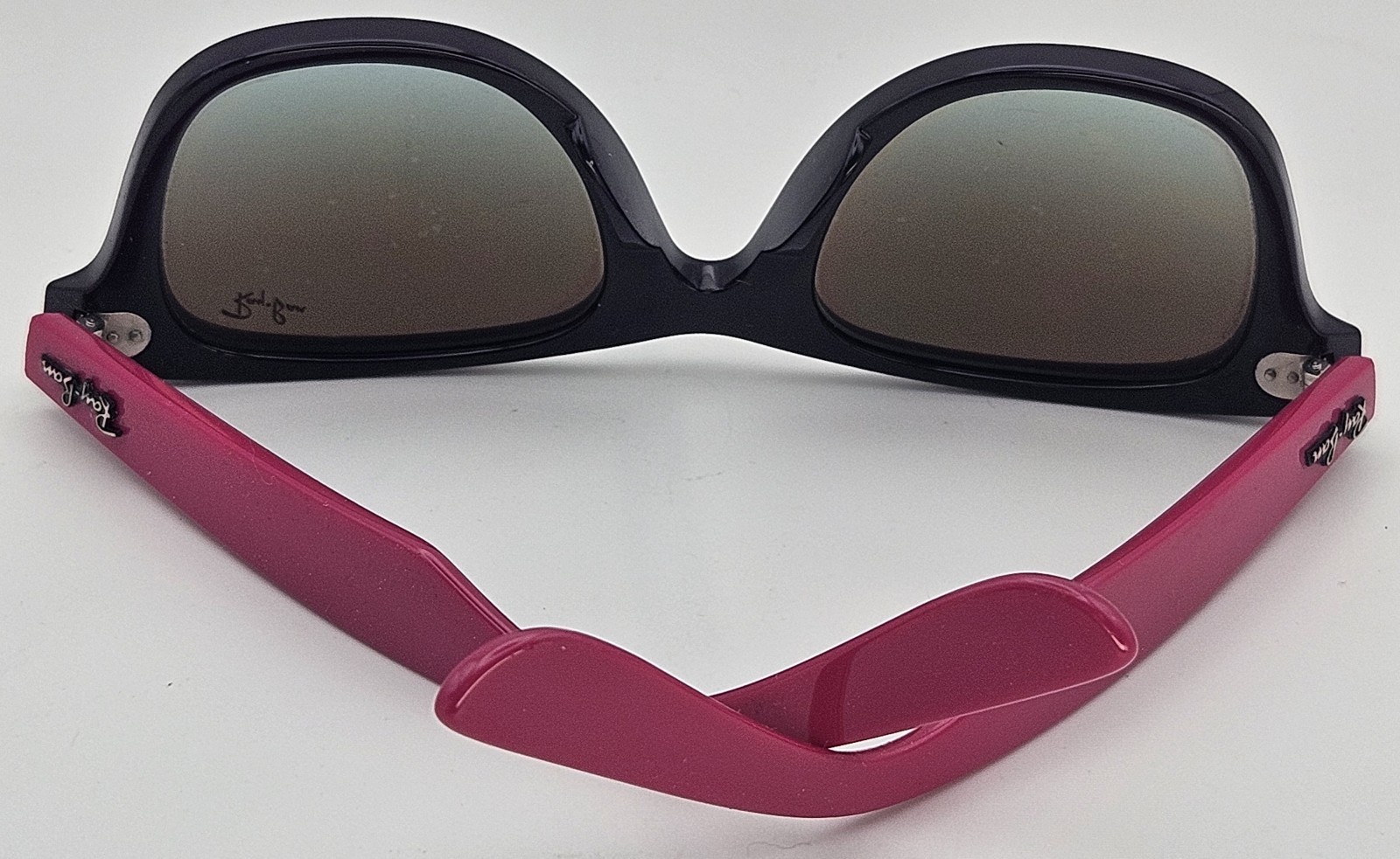 Ray-Ban Junior RJ9066S 7021/B9 47□20 130 Pink Black Mirror Sunglasses E5