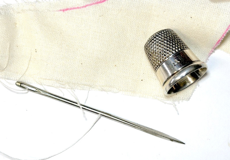 925 Sterling Silver Thimble #11👀