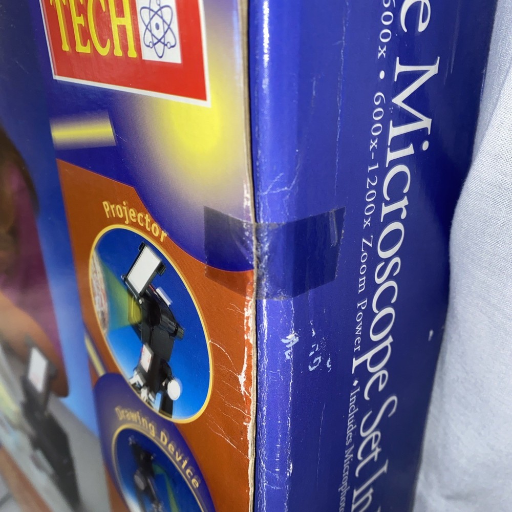 Science tech deluxe microscope 78 Pc Set Inbox Never Opened