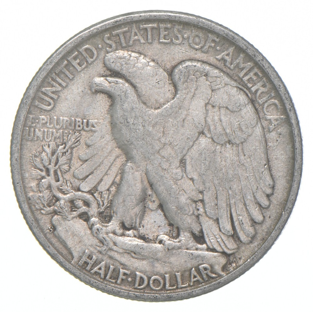 1945-S XF Walking Liberty Half Dollar