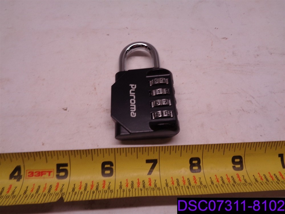 Puroma Combination Lock 4 Digit Padlock