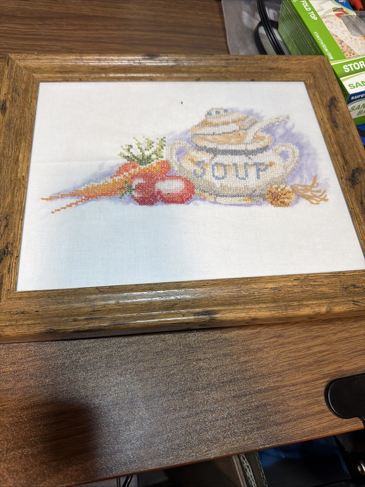bread soup needlepoint pictures
