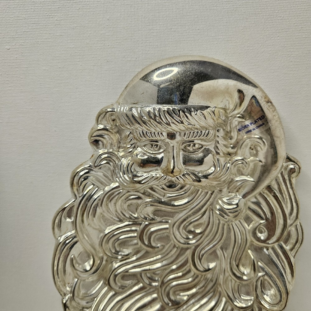 WM Rogers & Son Santa Dish Silver Plated
