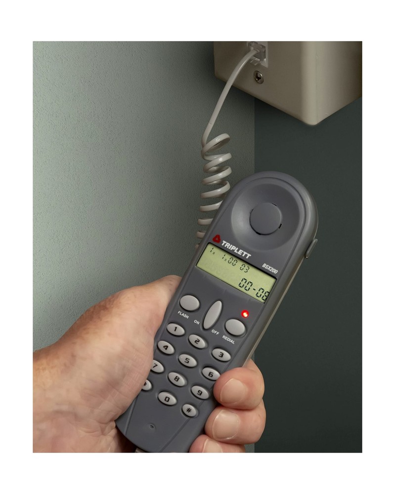 Triplett Byte Brothers Basic Telephone Test Set / Butt Set RJ11 Adapter (BSX2...